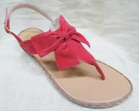Zapatilla con Lazo
